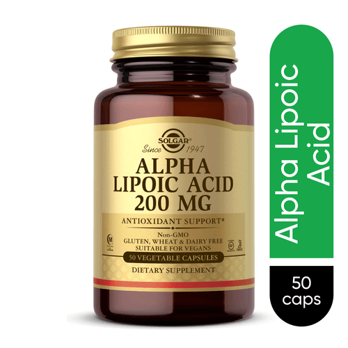 ACIDO ALFA LIPOICO 600MG SOLGAR 50 TAB