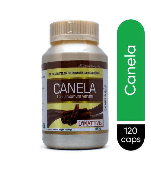 D'NATTIVE CANELA EN CAPS 500MG