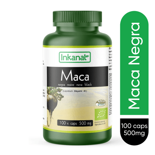 MACA NEGRA 100CAPS INKANAT 500MG