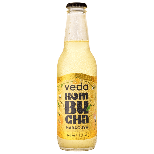 Veda Kombucha sabor Maracuyá